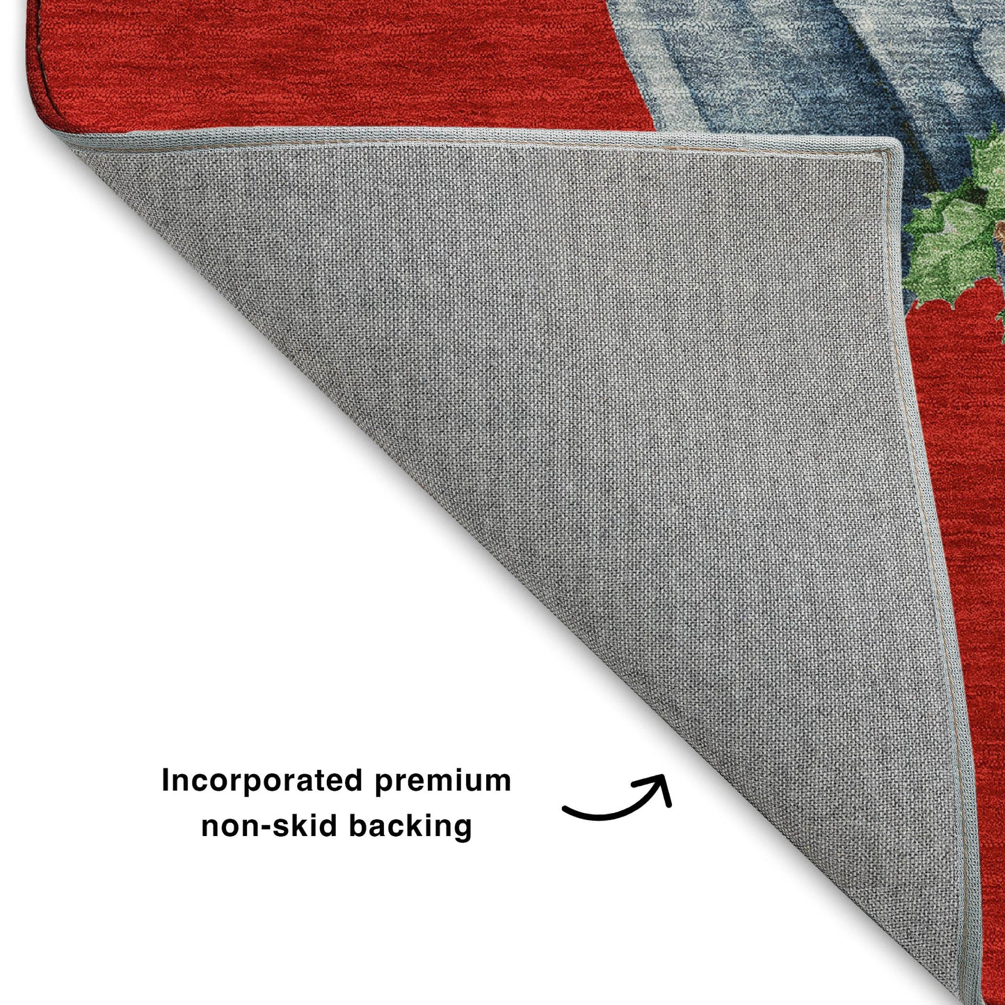 Machine Made Merry & Bright MY28 Red - Dalyn Rugs