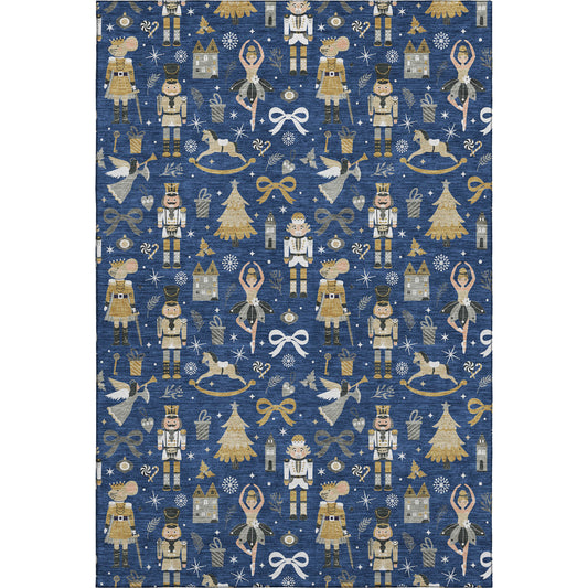 Machine Made Merry & Bright MY29 Navy - Dalyn Rugs