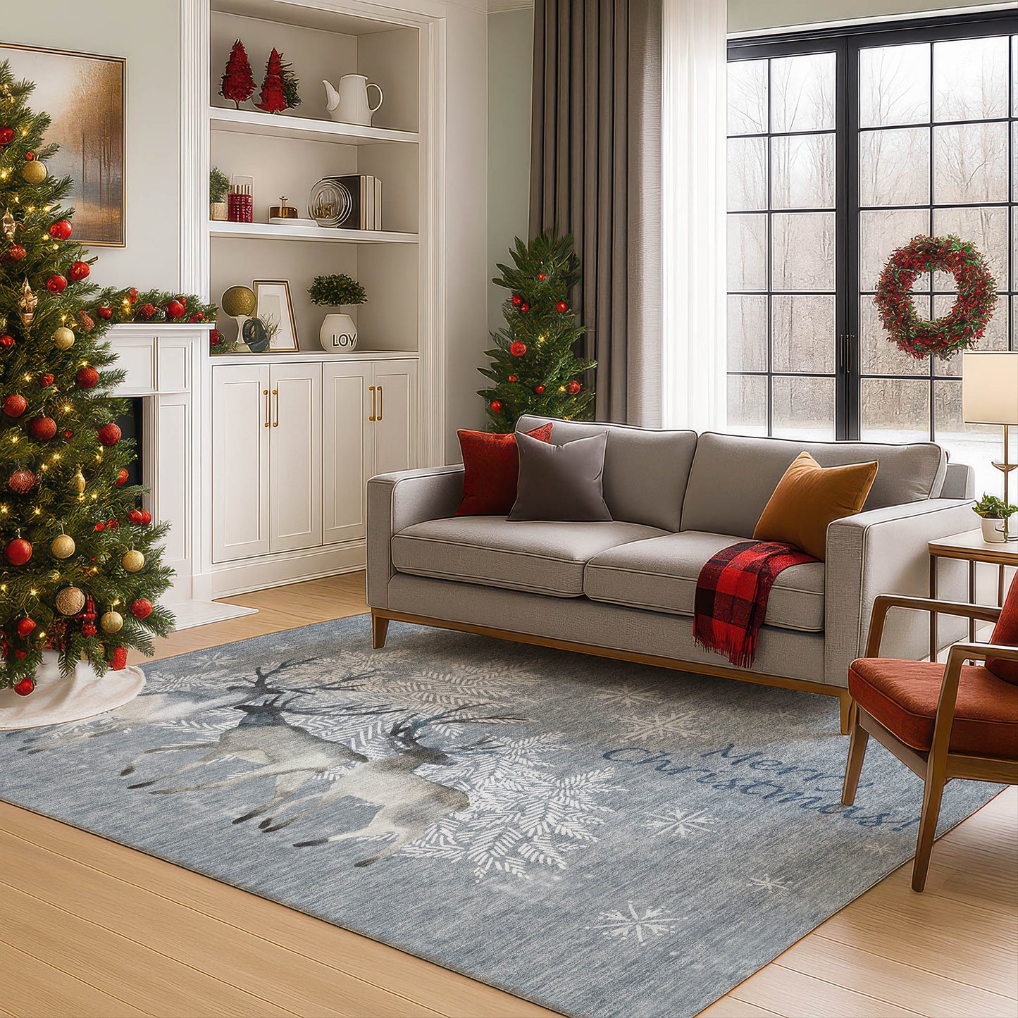 Machine Made Merry & Bright MY2 Gray - Dalyn Rugs