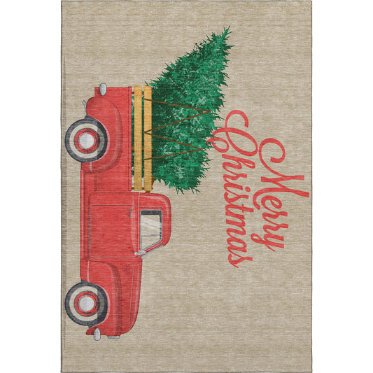 Machine Made Merry & Bright MY4 Putty - Dalyn Rugs