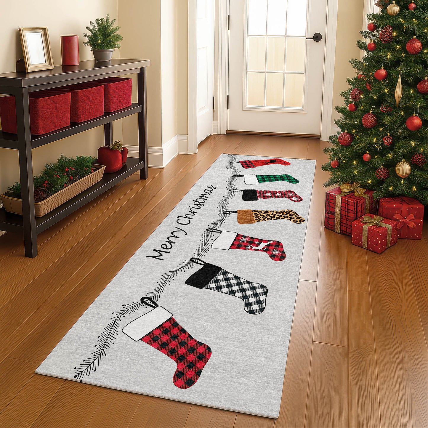 Machine Made Merry & Bright MY5 Silver - Dalyn Rugs