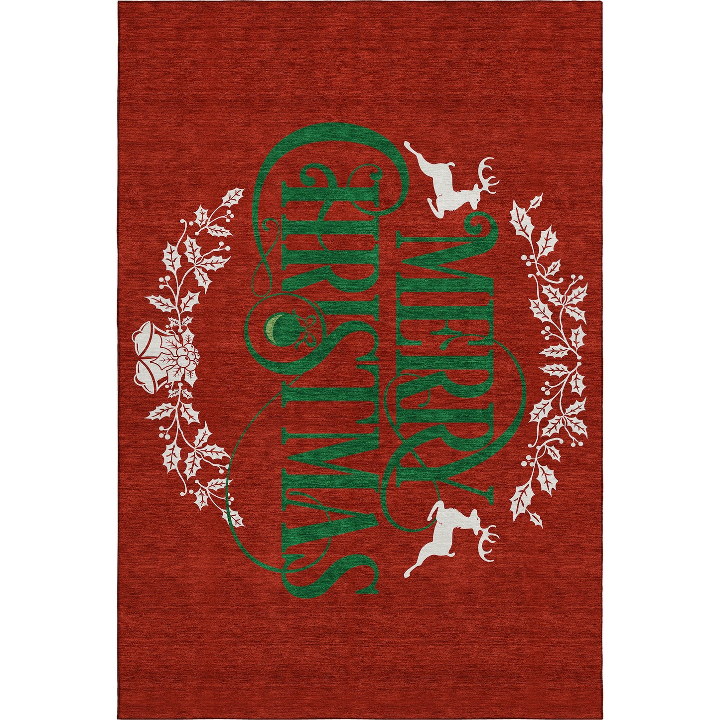 Machine Made Merry & Bright MY6 Red - Dalyn Rugs