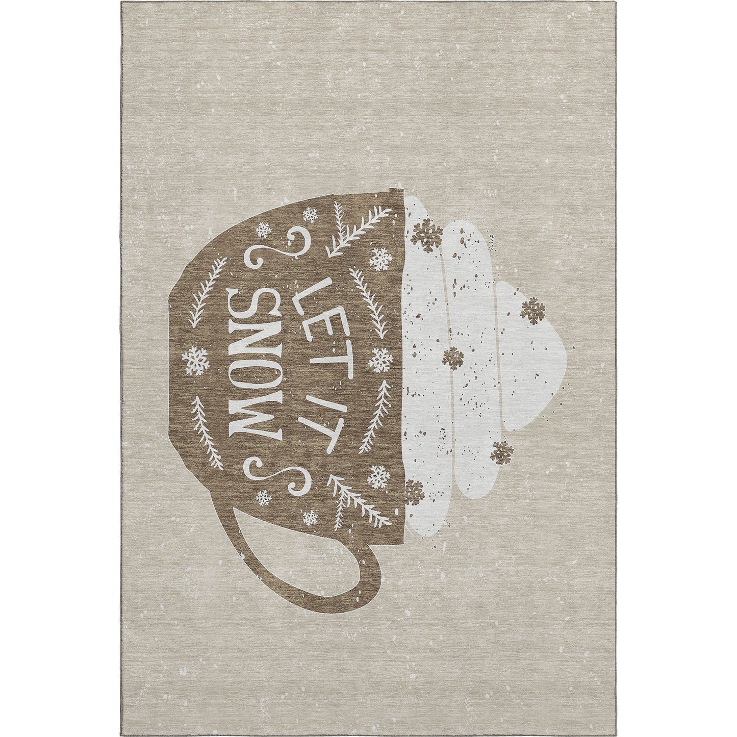 Machine Made Merry & Bright MY7 Beige - Dalyn Rugs