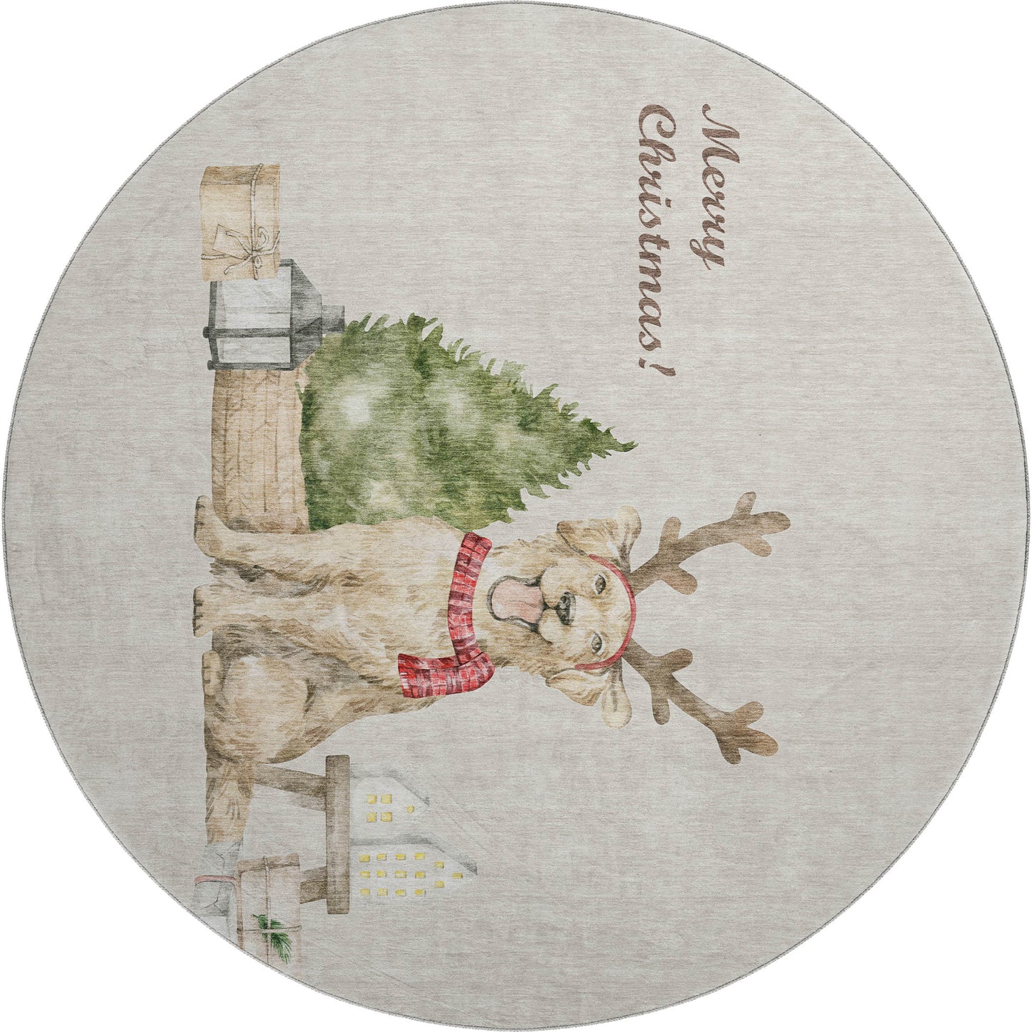 Machine Made Merry & Bright MY8 Beige - Dalyn Rugs