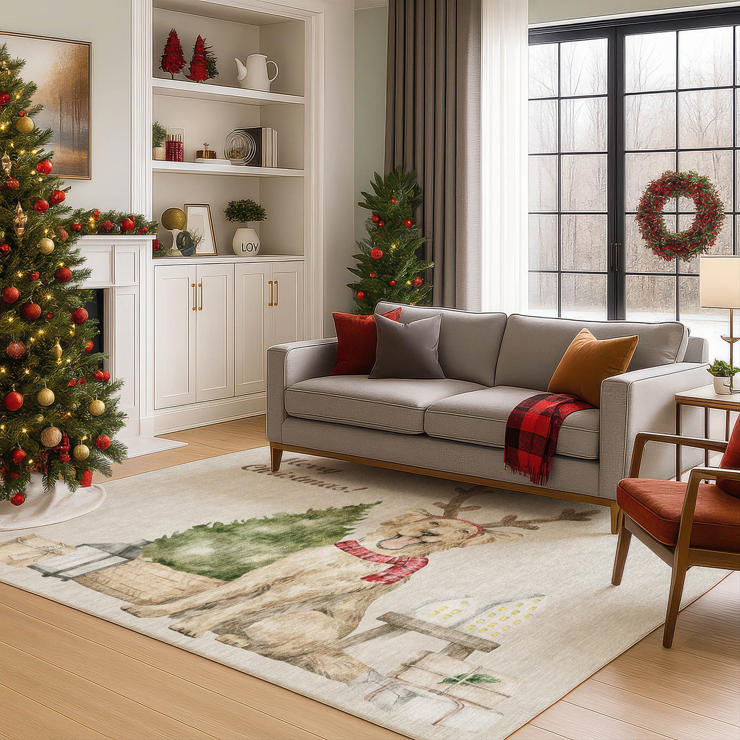 Machine Made Merry & Bright MY8 Beige - Dalyn Rugs