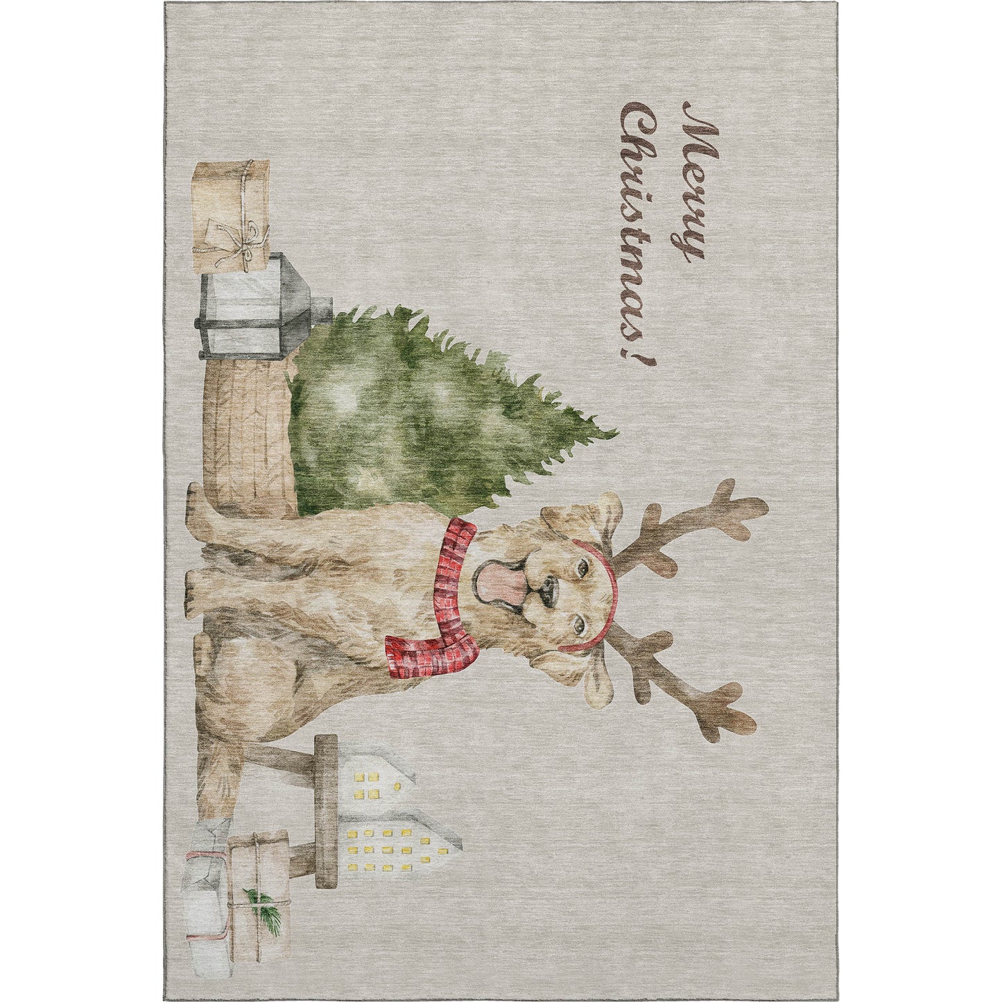 Machine Made Merry & Bright MY8 Beige - Dalyn Rugs