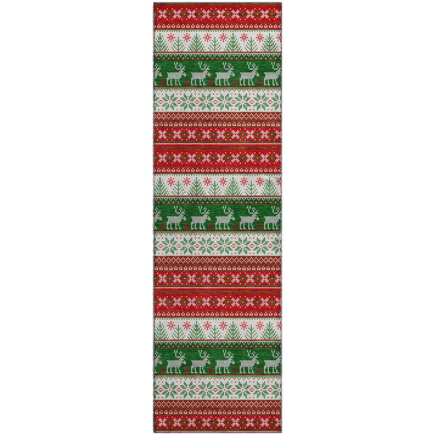 Machine Made Merry & Bright MY9 Red - Dalyn Rugs