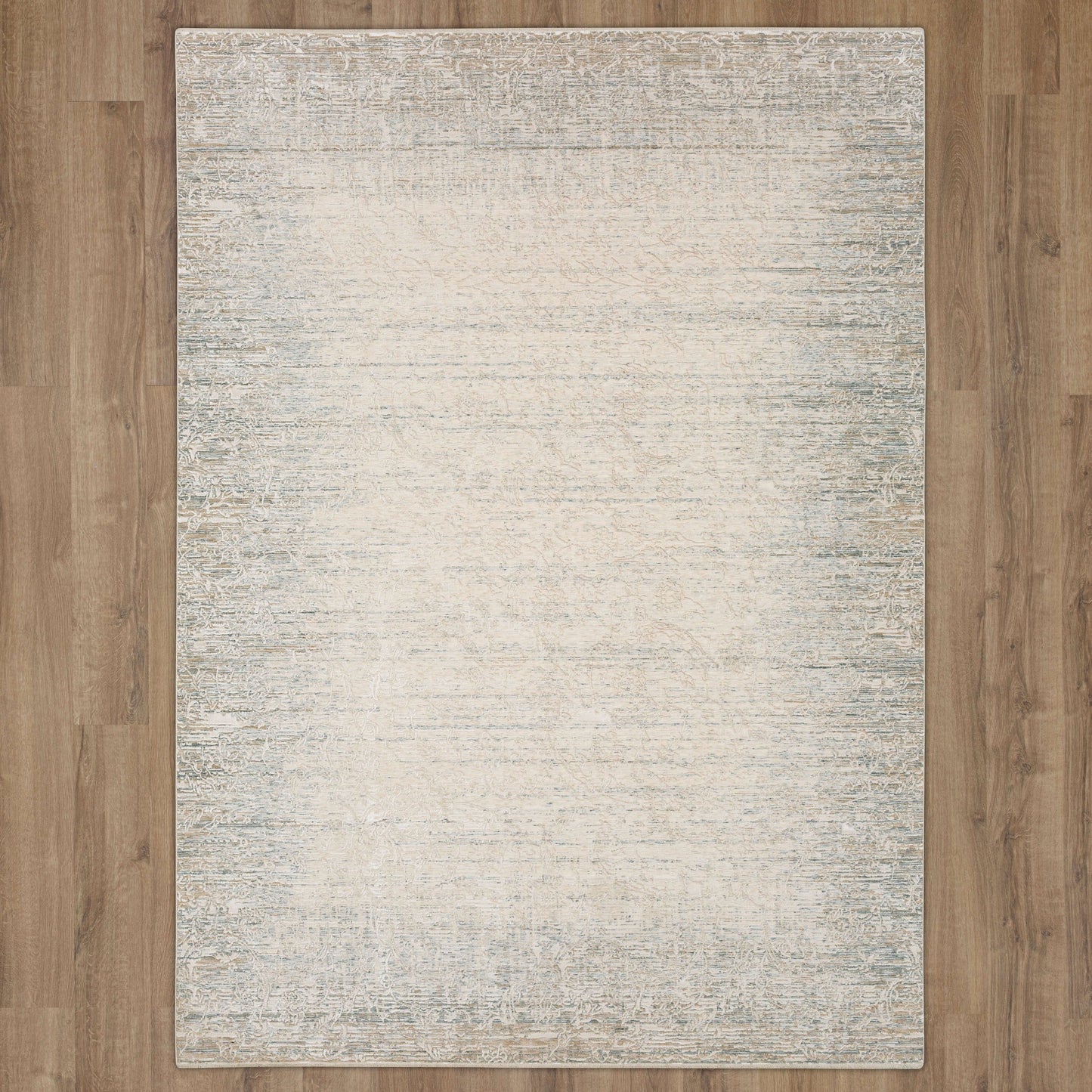 Karastan Rugs Mandawa Cream Dark Grey Area Rug