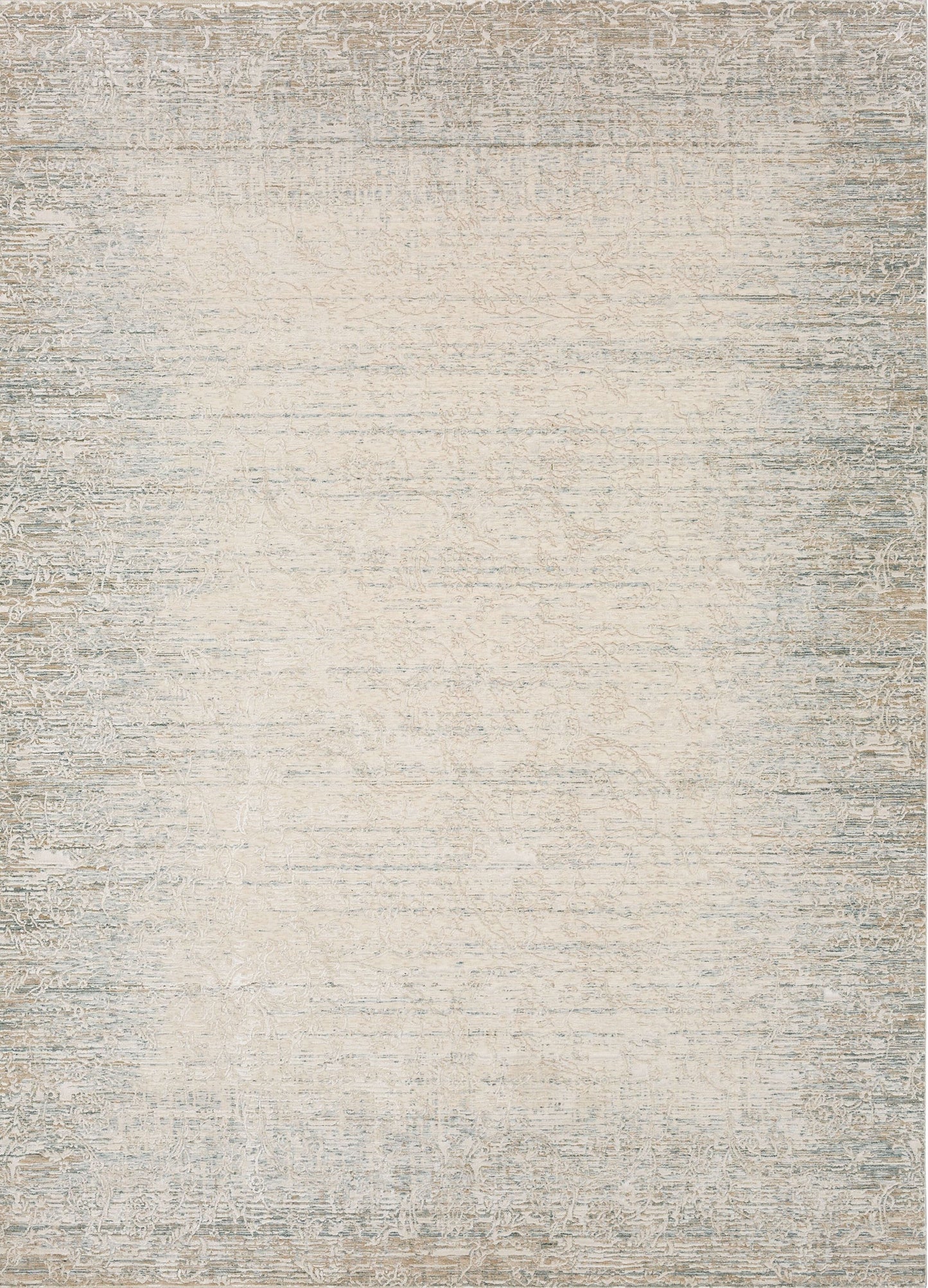 Karastan Rugs Mandawa Cream Dark Grey Area Rug