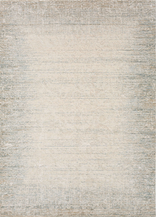 Mandawa Cream Dark Grey Area Rug - Karastan