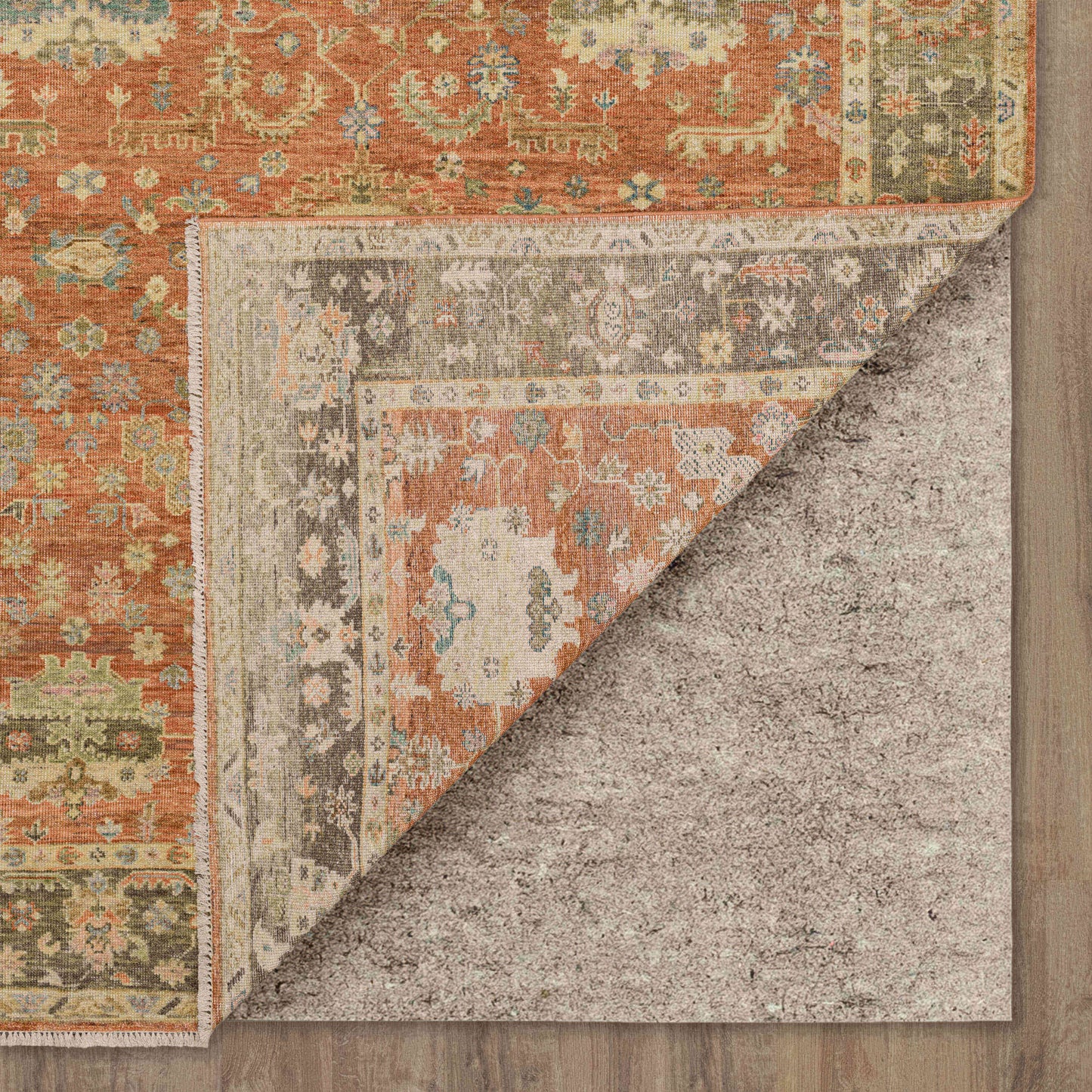 Mandir Rust Area Rug - Karastan