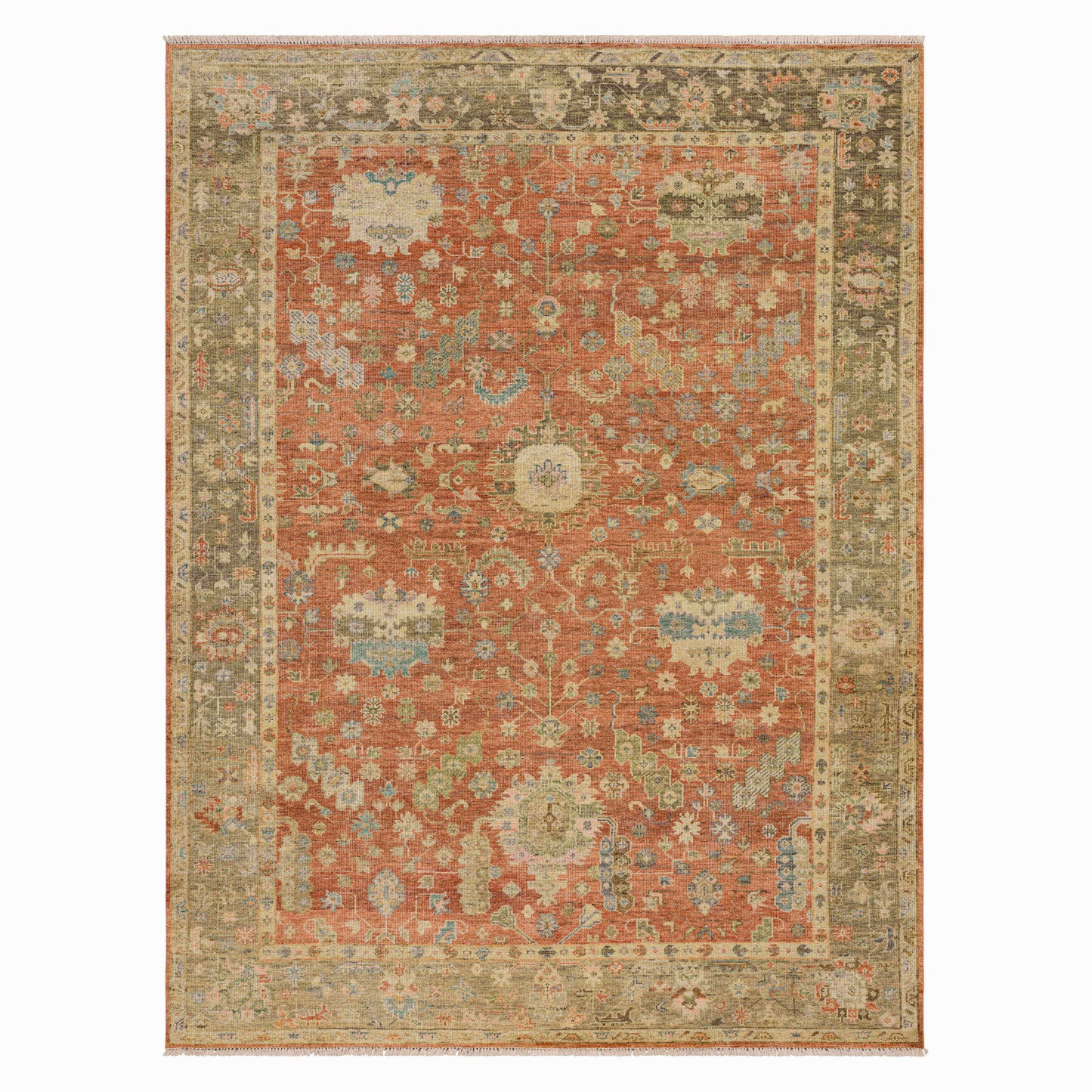 Mandir Rust Area Rug - Karastan