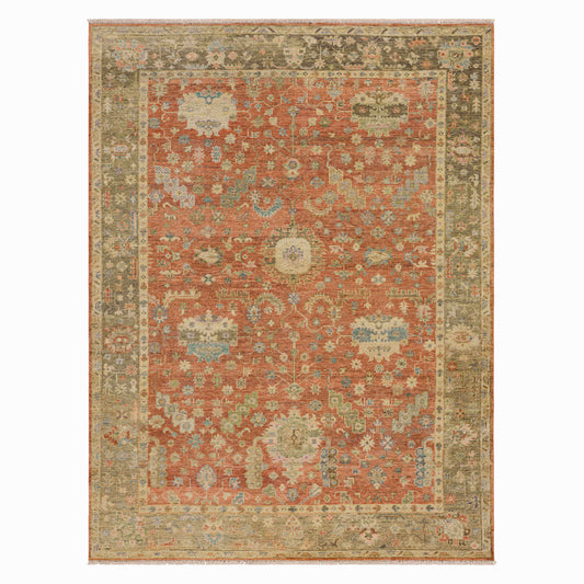 Mandir Rust Area Rug - Karastan