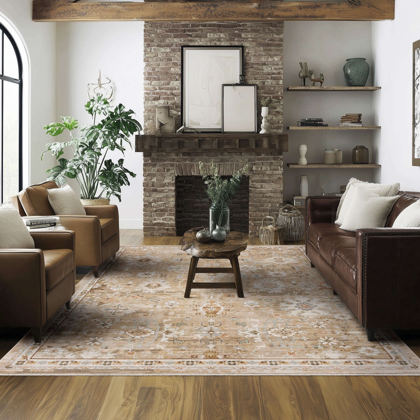 Masiri Almond Area Rug - Karastan