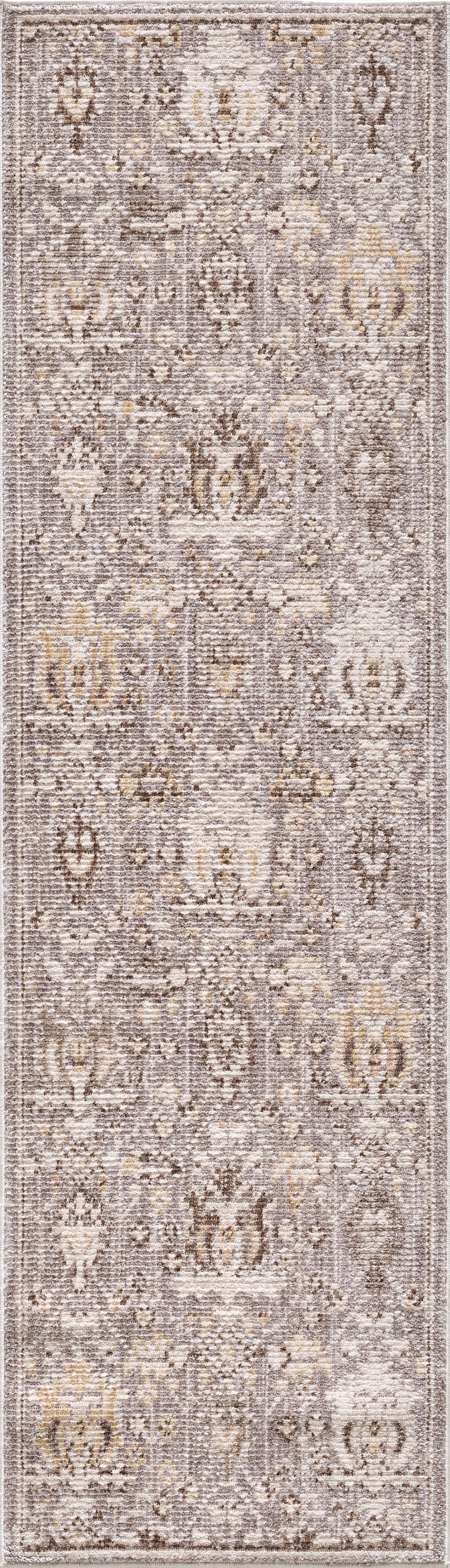 Mira 4614 Taupe Allure Machine WovenPerformance Area Rug - KAS