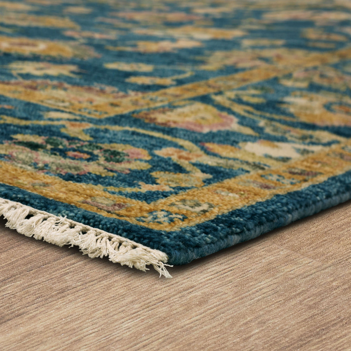 Percival Morgan Blue Area Rug