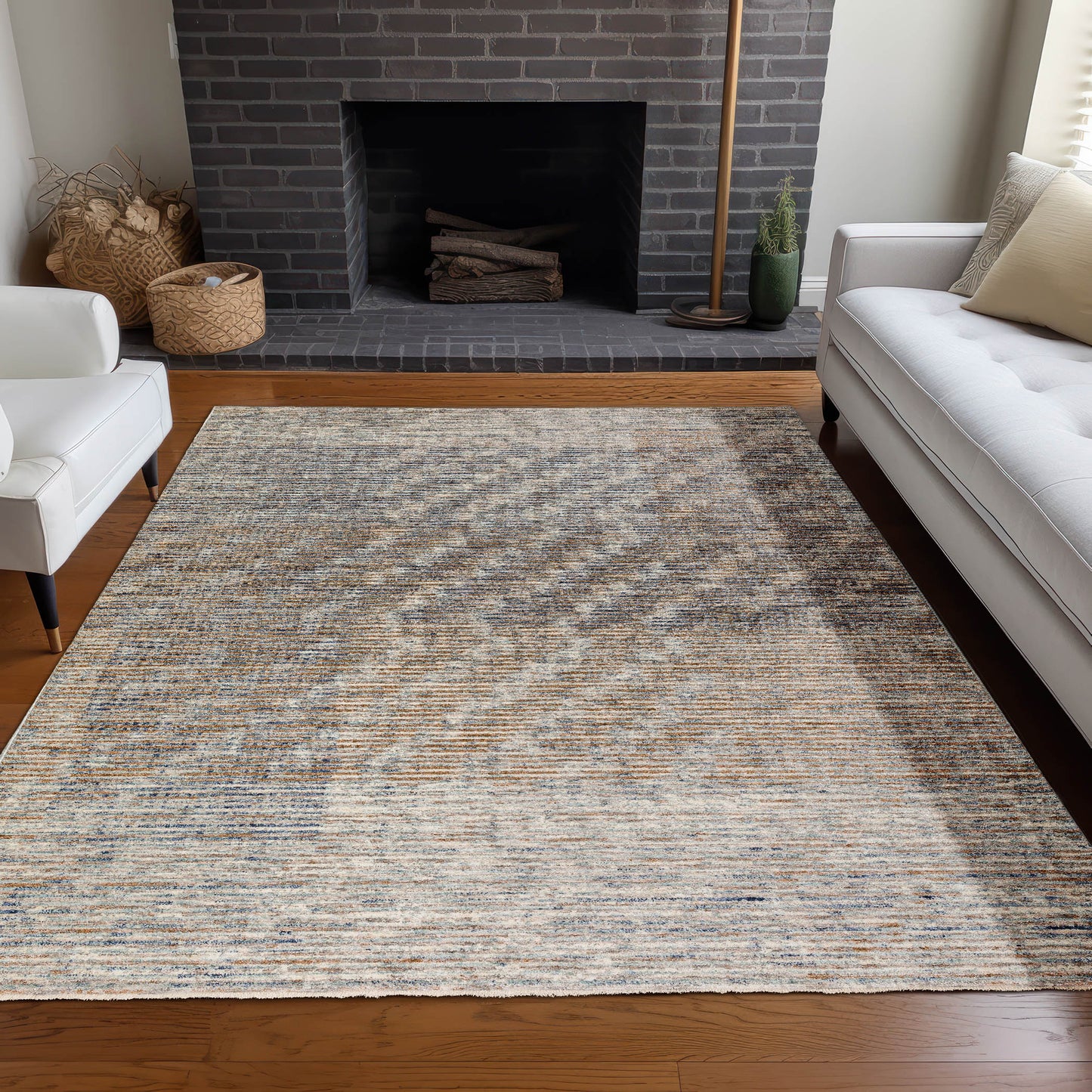 Machine Made Neola NA10 Gray - Dalyn Rugs