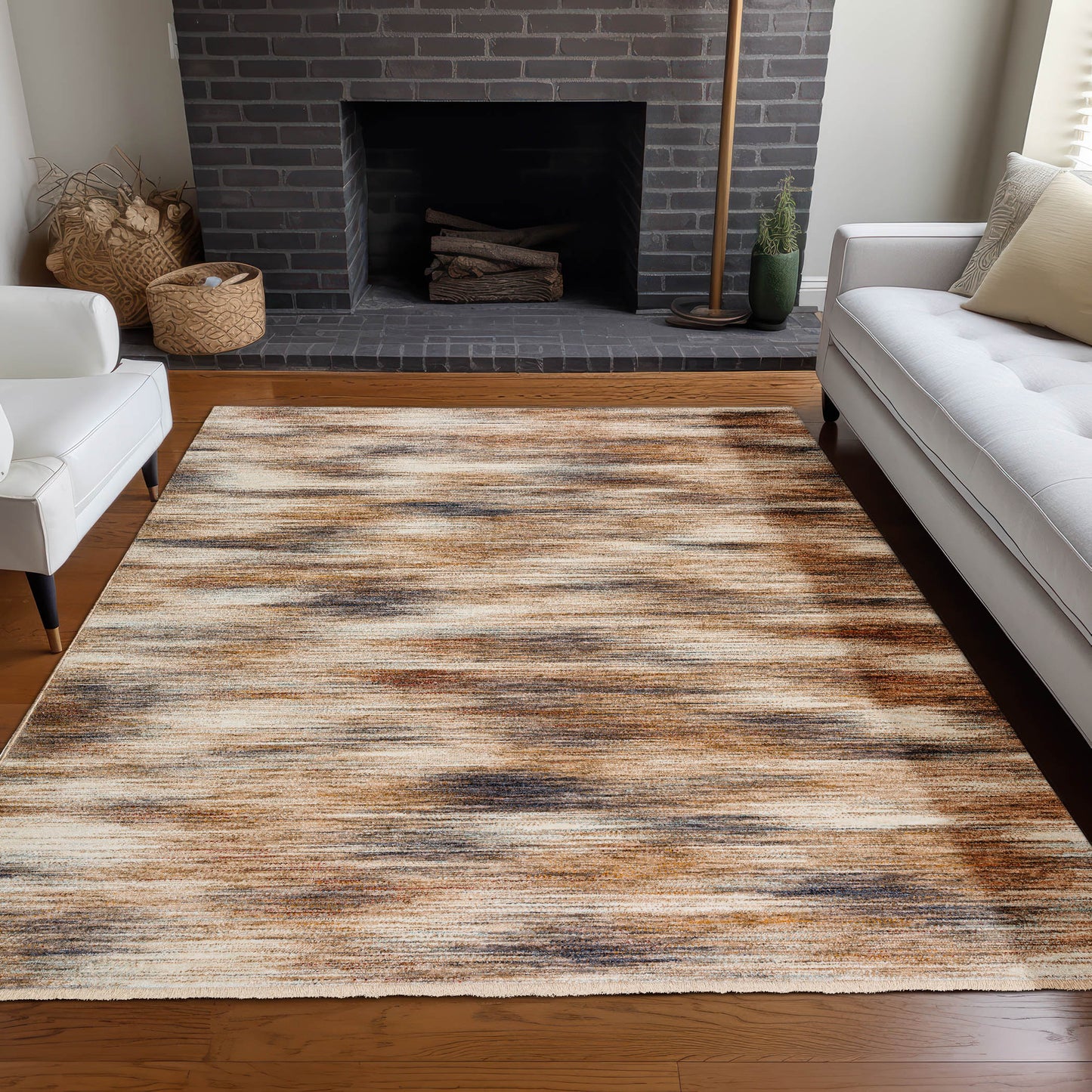 Machine Made Neola NA4 Beige - Dalyn Rugs
