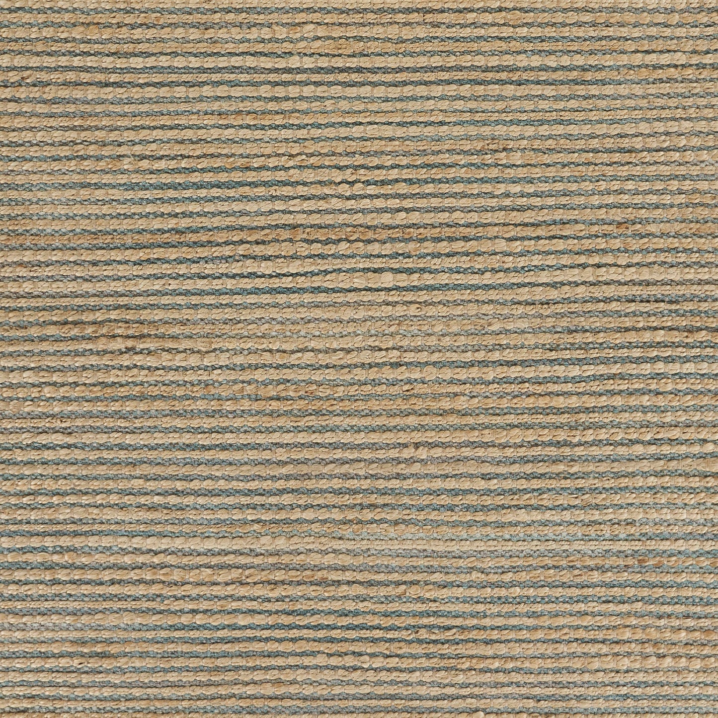 Natural Fiber-03378 Farmhouse Hand-Woven Brown/Spa Blue Cotton Indoor Area Rug - LR Home