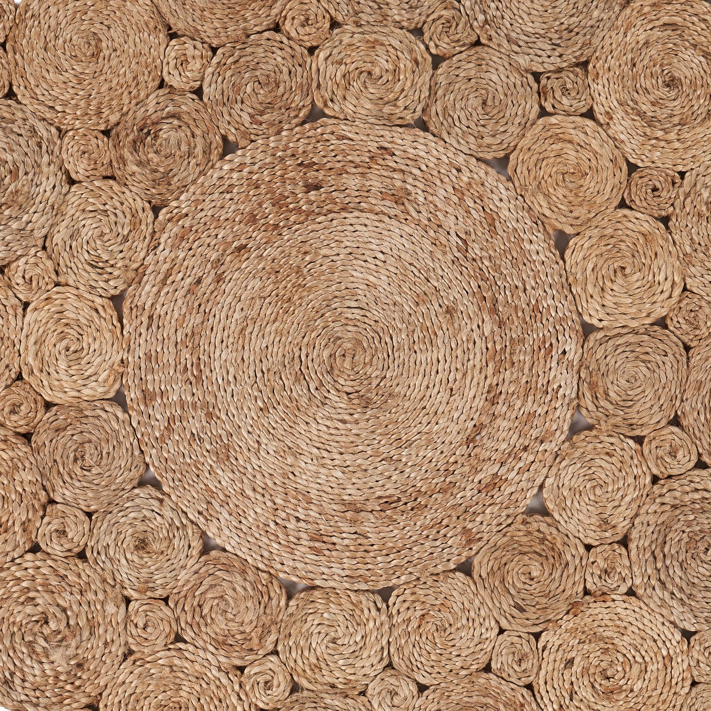NATUR-12043 Modern/Contemporary Hand-Braided Natural Jute Indoor Area Rugs - LR Home