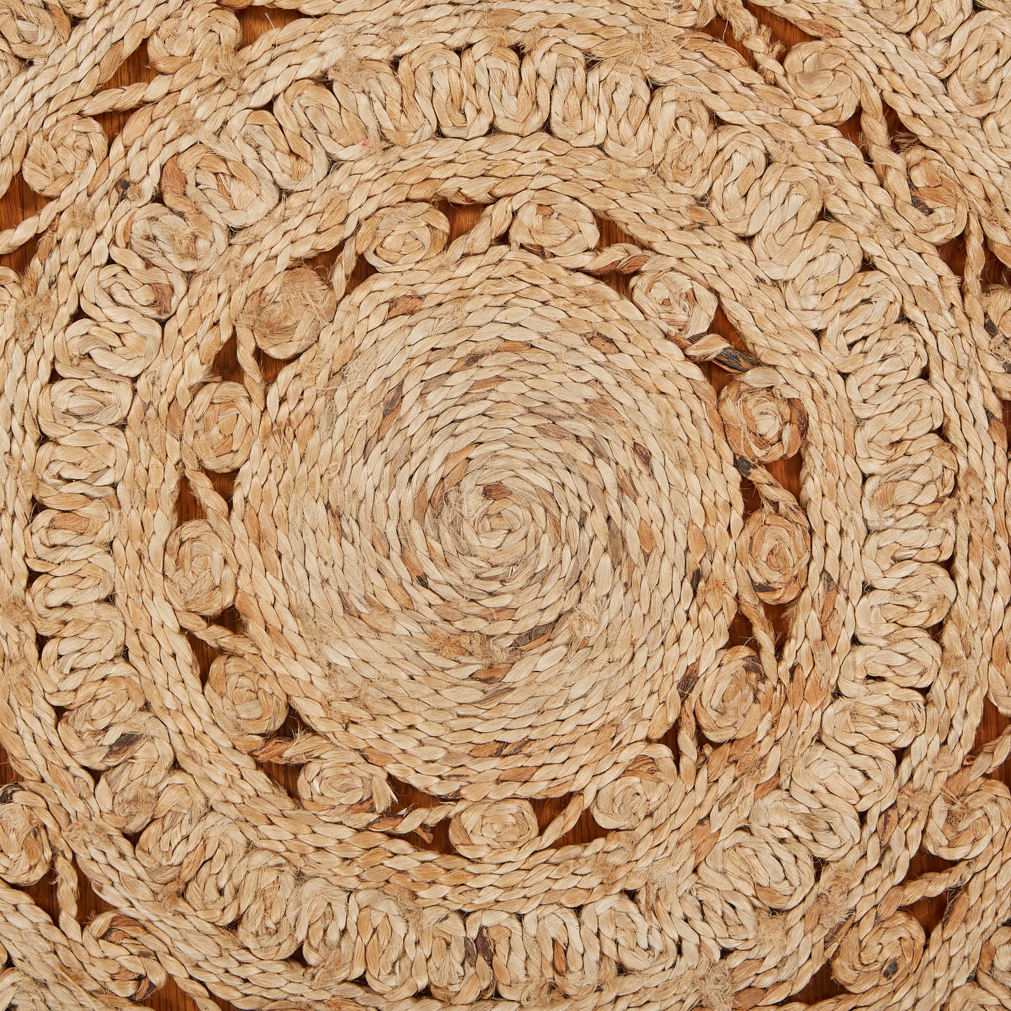 NATUR-50134 Modern/Contemporary Hand-Braided Natural Jute Indoor Area Rugs - LR Home