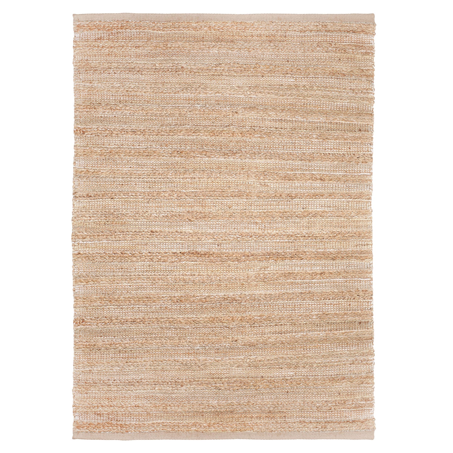 Natural Fiber-82397 Farmhouse Hand-Woven Winter Green Cotton Indoor Area Rug - LR Home