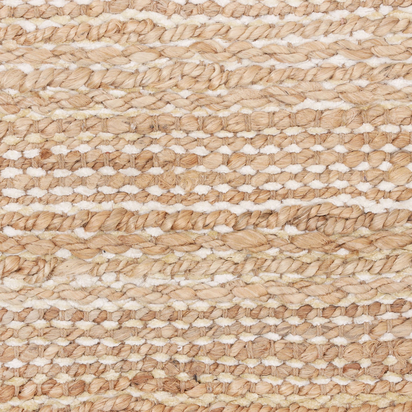 Natural Fiber-82397 Farmhouse Hand-Woven Winter Green Cotton Indoor Area Rug - LR Home