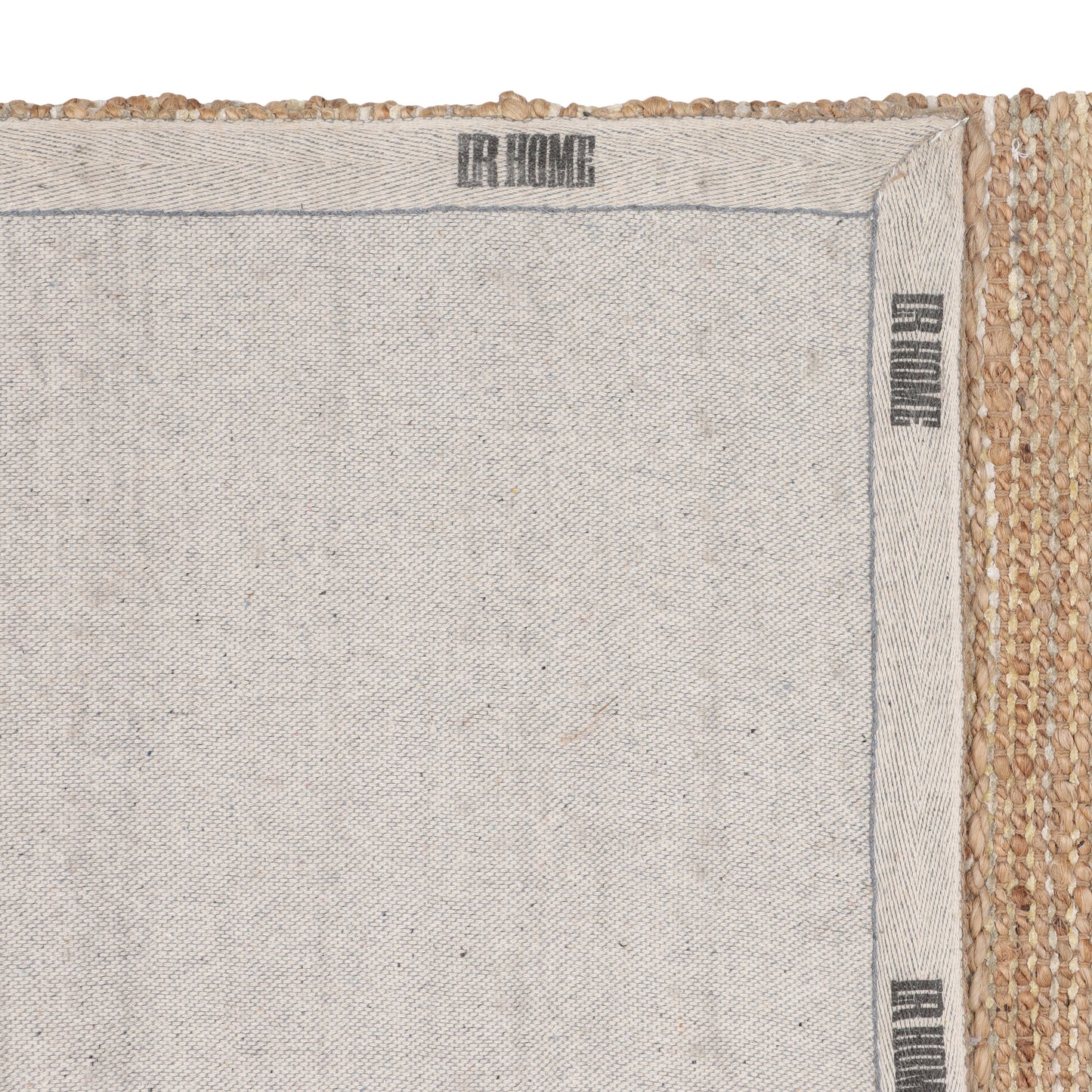 NATUR-03302 Transitional/Casual Hand-Woven Cream/Ivory Jute Blend Indoor Area Rugs - LR Home
