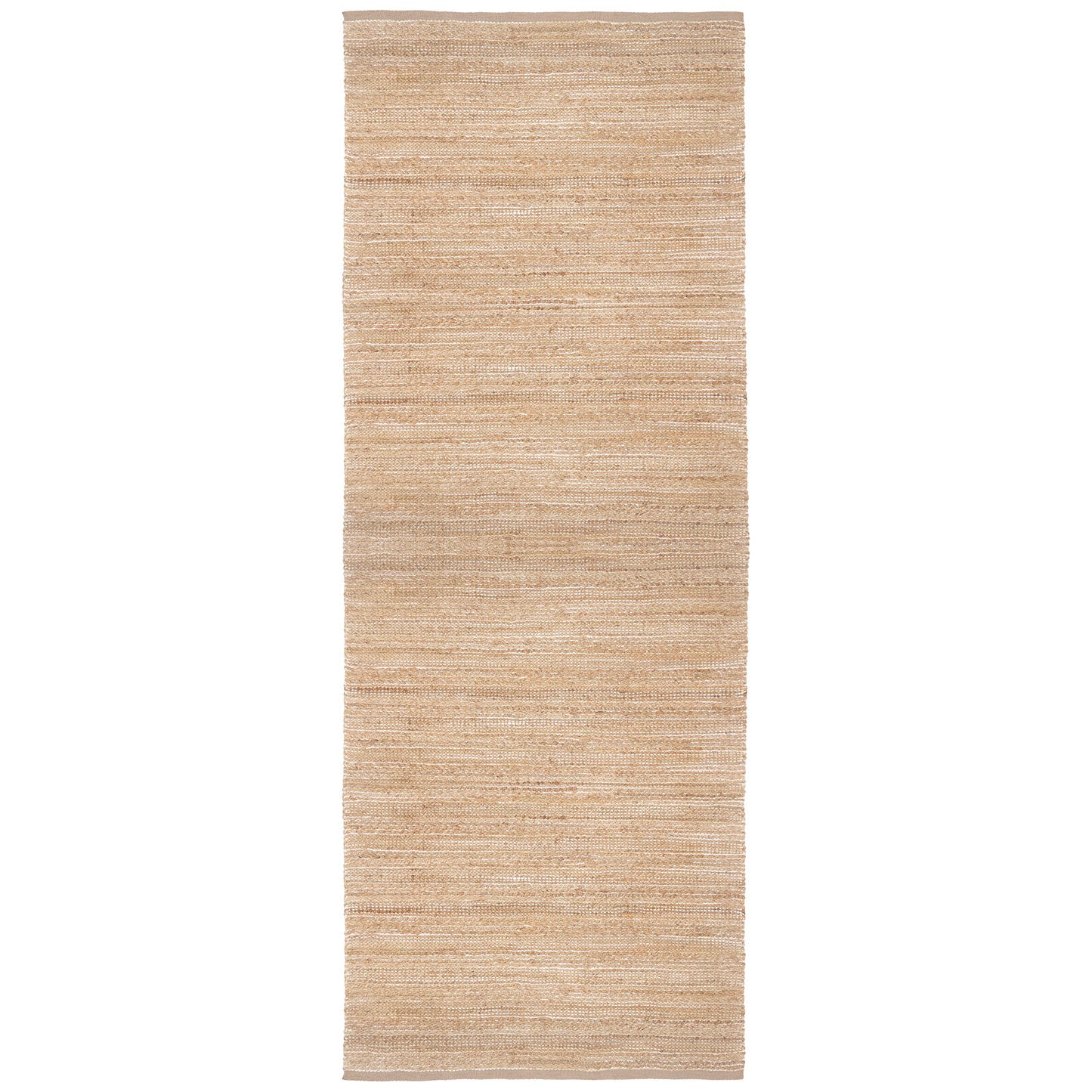 NATUR-03302 Transitional/Casual Hand-Woven Cream/Ivory Jute Blend Indoor Area Rugs - LR Home