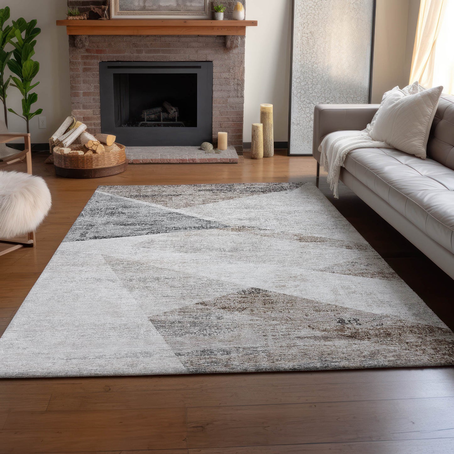 Machine Made Neo NO11 Silver - Dalyn Rugs