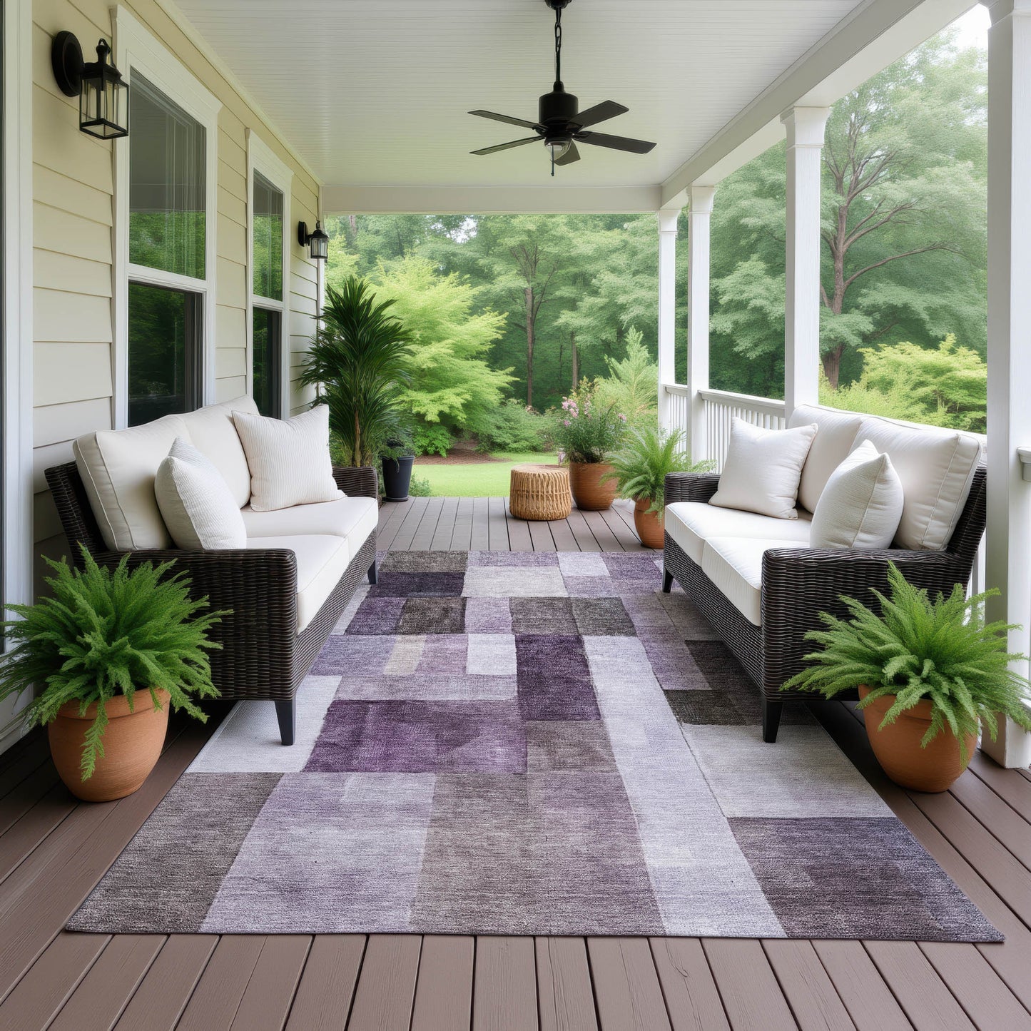 Machine Made Neo NO15 Eggplant - Dalyn Rugs