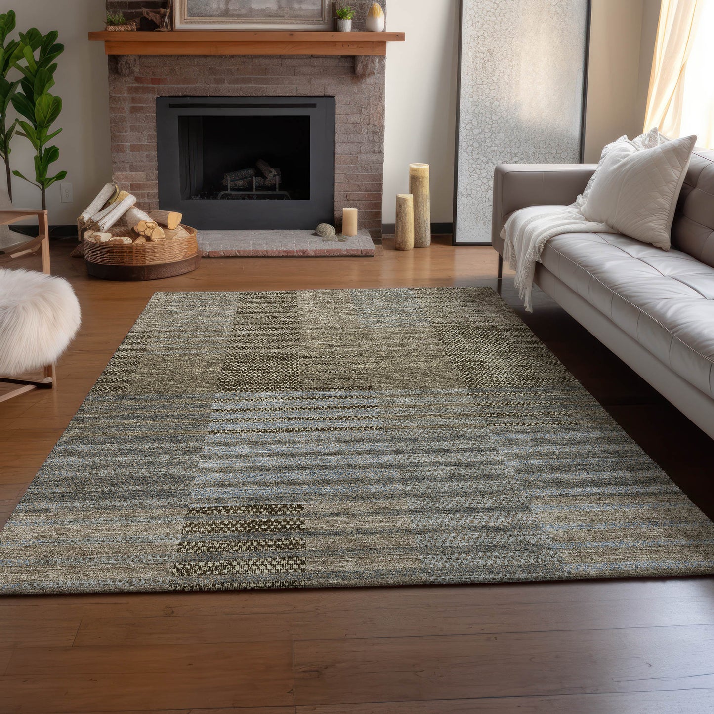 Machine Made Neo NO17 Taupe - Dalyn Rugs