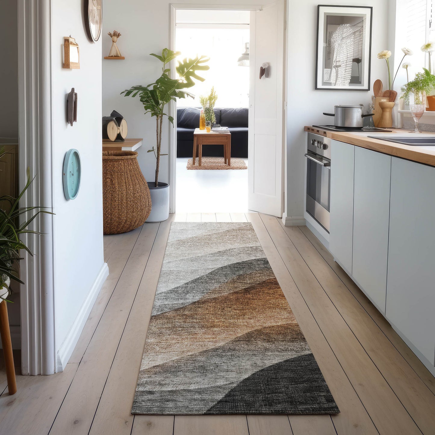 Machine Made Neo NO1 Khaki - Dalyn Rugs