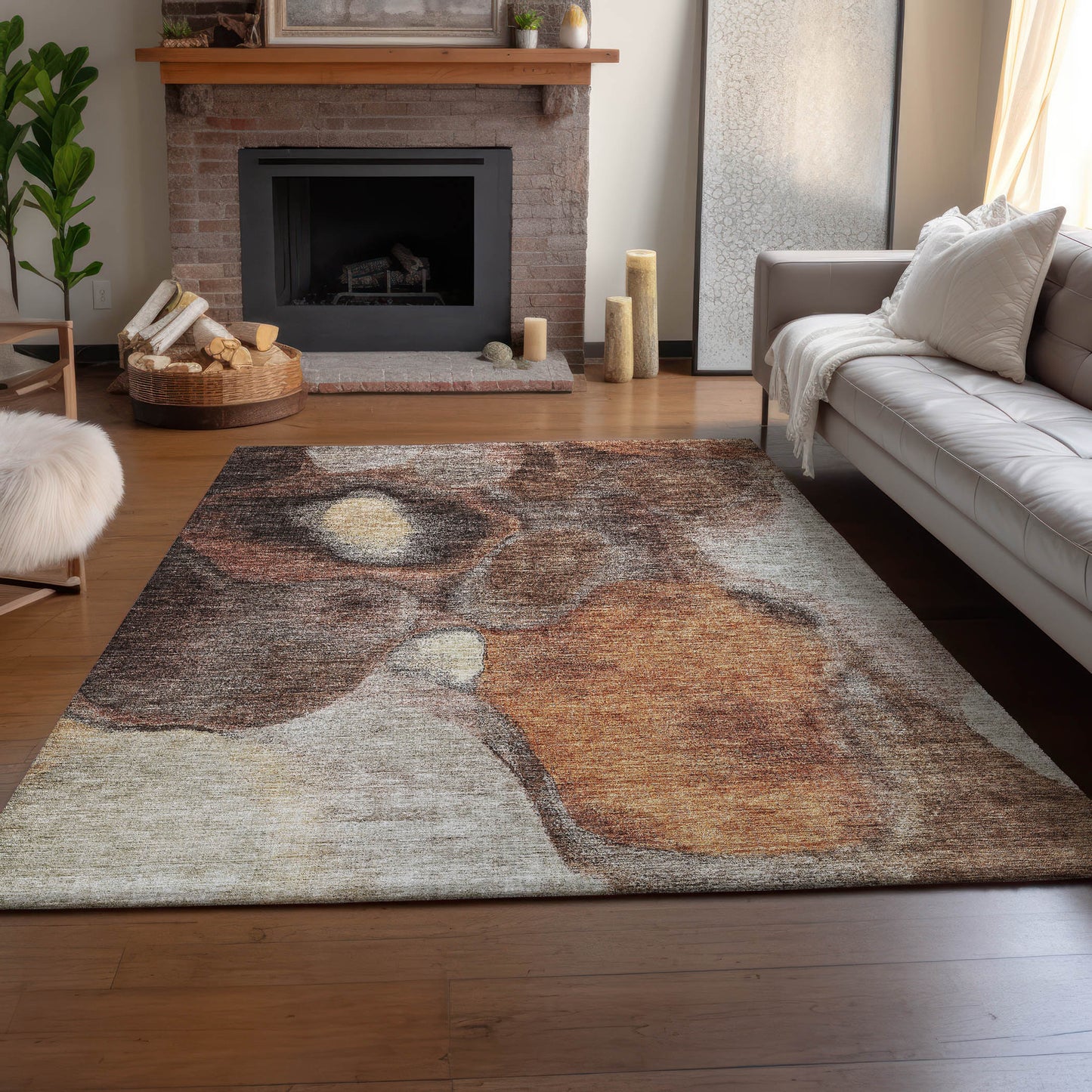 Machine Made Neo NO2 Coffee - Dalyn Rugs