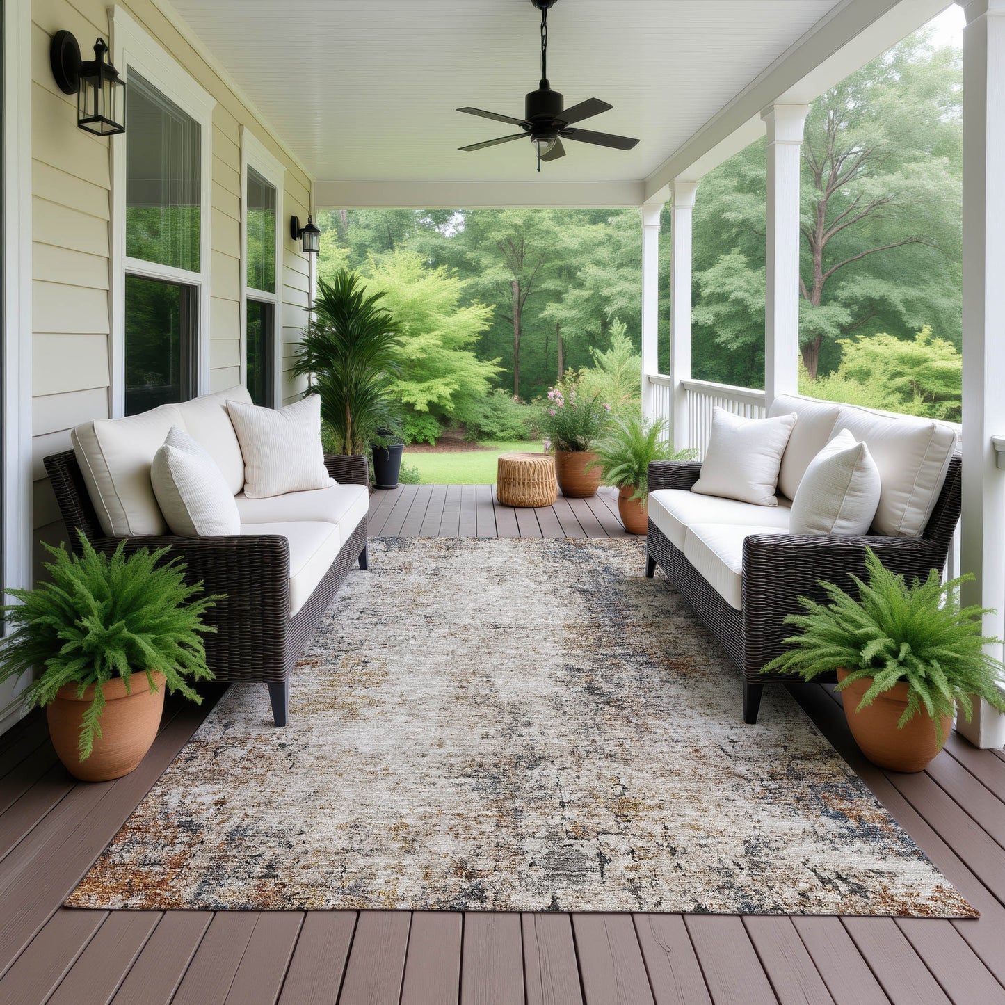 Machine Made Neo NO4 Putty - Dalyn Rugs