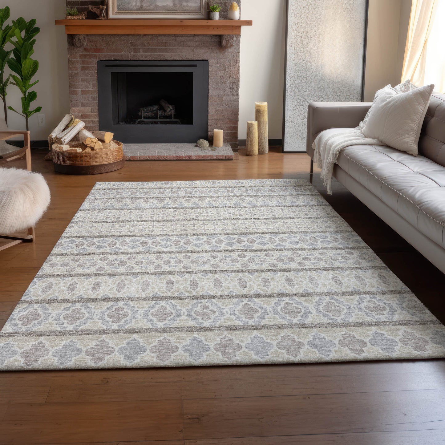 Machine Made Neo NO5 Ivory - Dalyn Rugs
