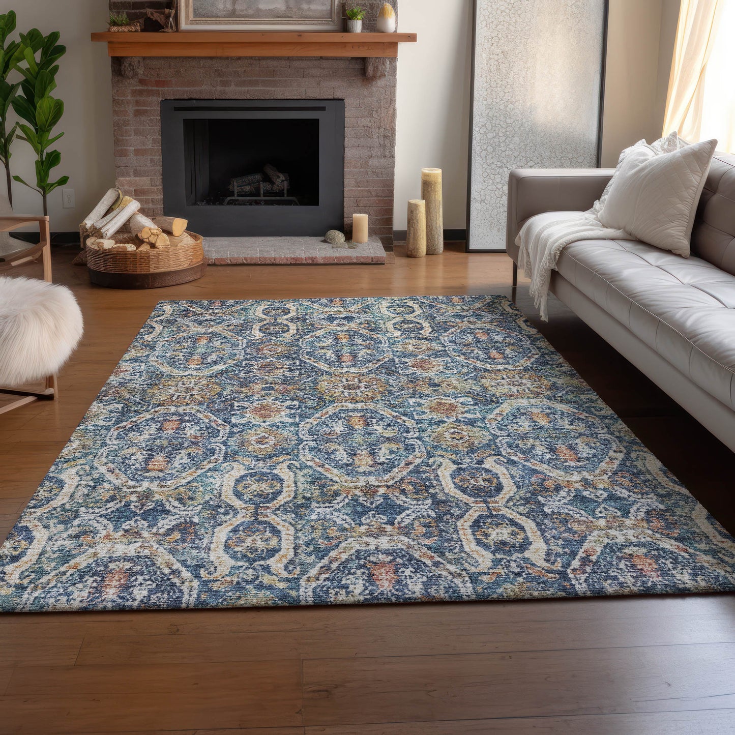 Machine Made Neo NO6 Denim - Dalyn Rugs