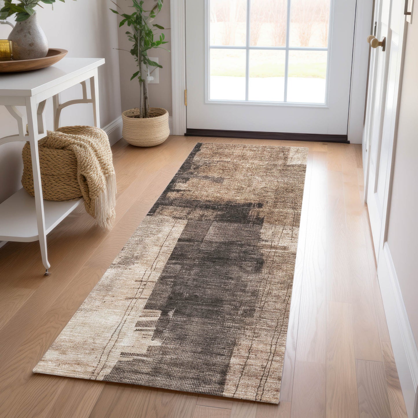Machine Made Nouveau NV10 Brown - Dalyn Rugs