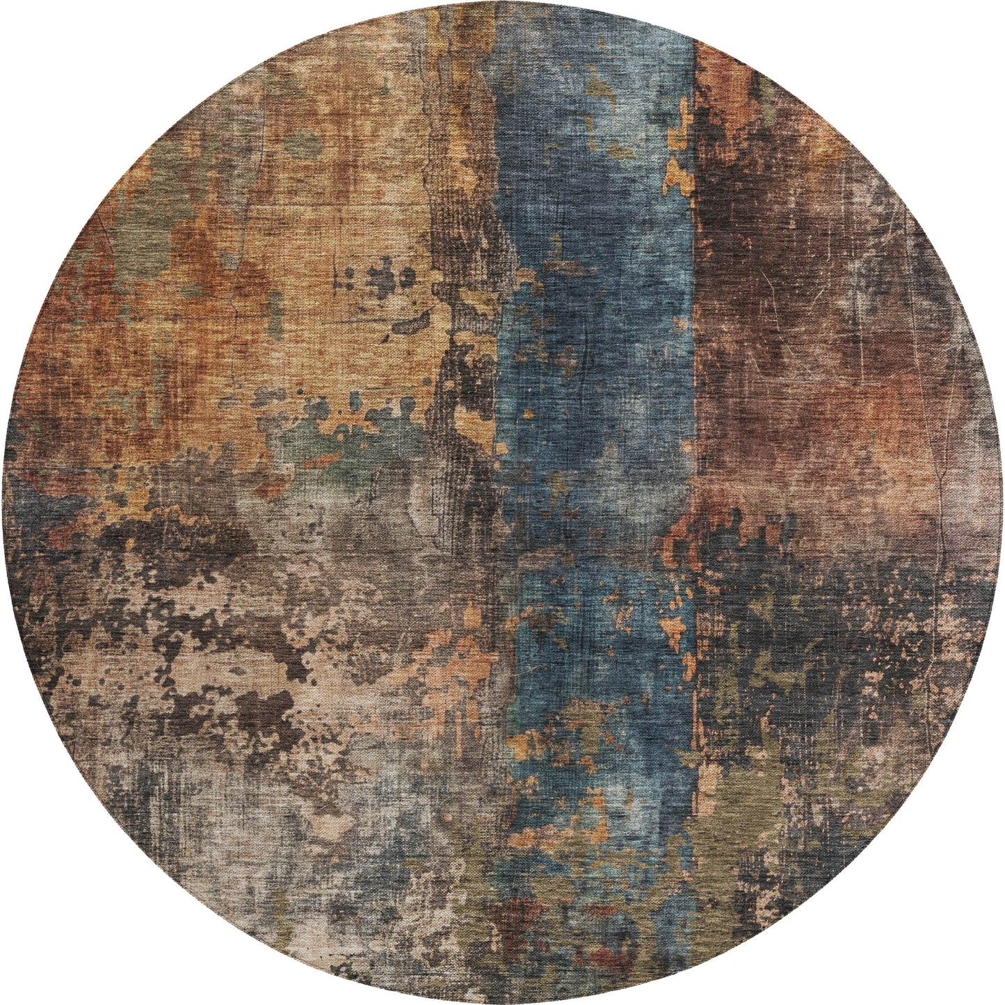 Machine Made Nouveau NV12 Blue - Dalyn Rugs
