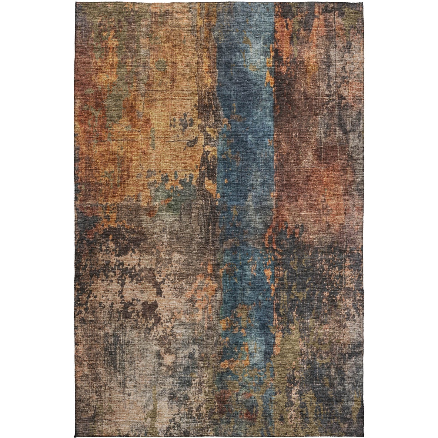 Machine Made Nouveau NV12 Blue - Dalyn Rugs