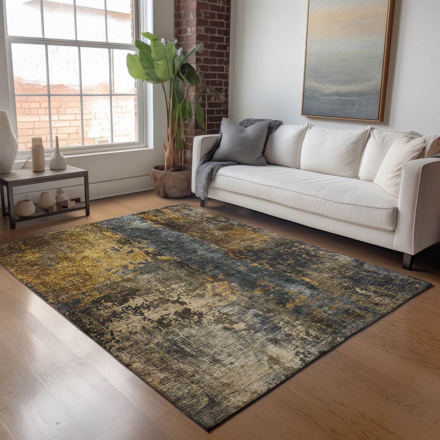 Machine Made Nouveau NV12 Gray - Dalyn Rugs
