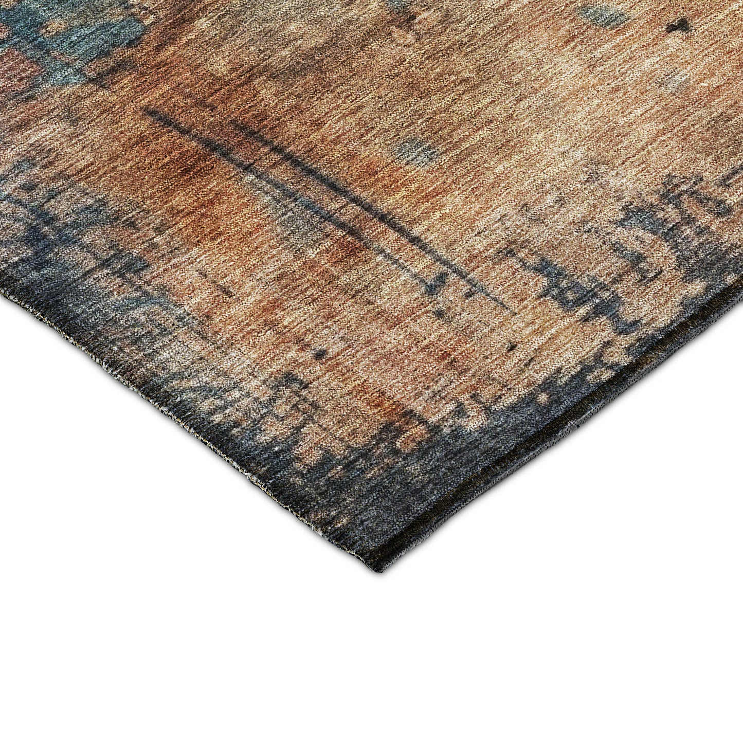 Machine Made Nouveau NV14 Teal - Dalyn Rugs