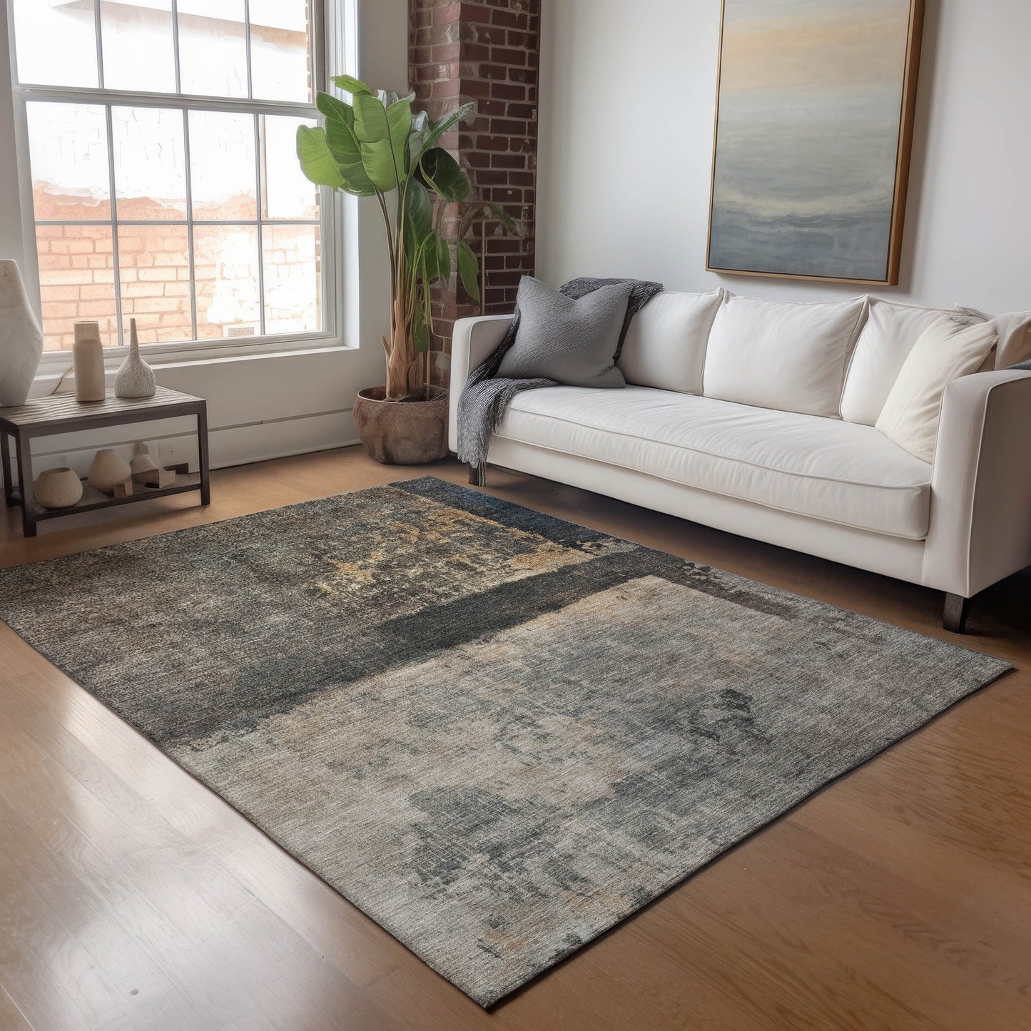 Machine Made Nouveau NV16 Coffee - Dalyn Rugs