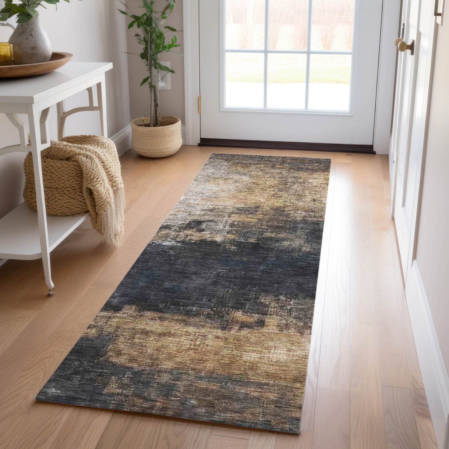 Machine Made Nouveau NV17 Charcoal - Dalyn Rugs