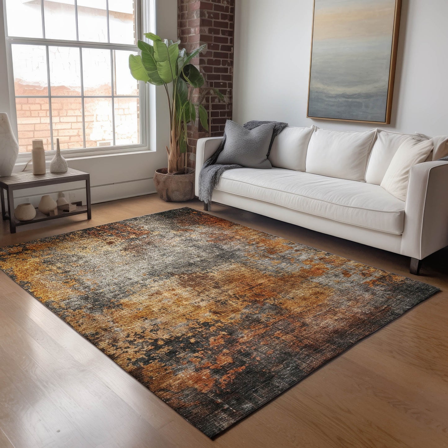 Machine Made Nouveau NV18 Paprika - Dalyn Rugs
