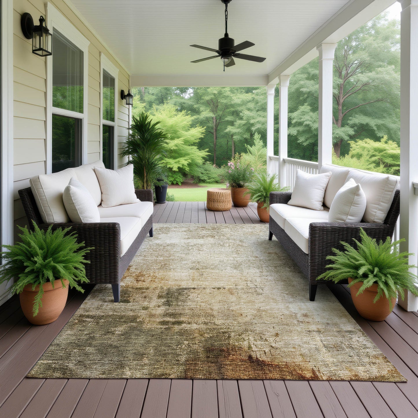 Machine Made Nouveau NV1 Linen - Dalyn Rugs