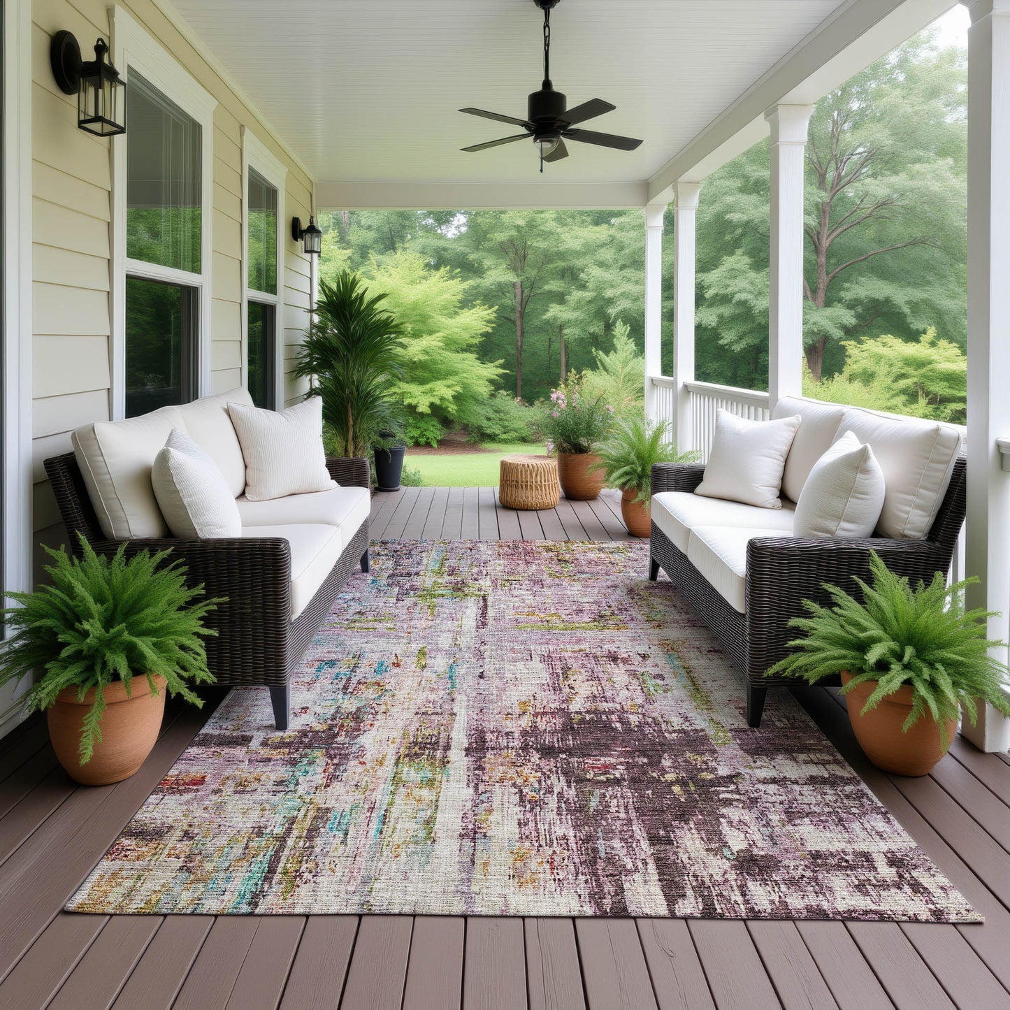 Machine Made Nouveau NV2 Lavender - Dalyn Rugs