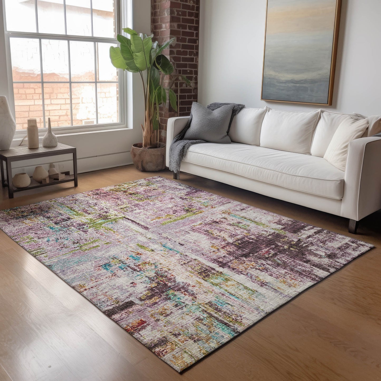 Machine Made Nouveau NV2 Lavender - Dalyn Rugs