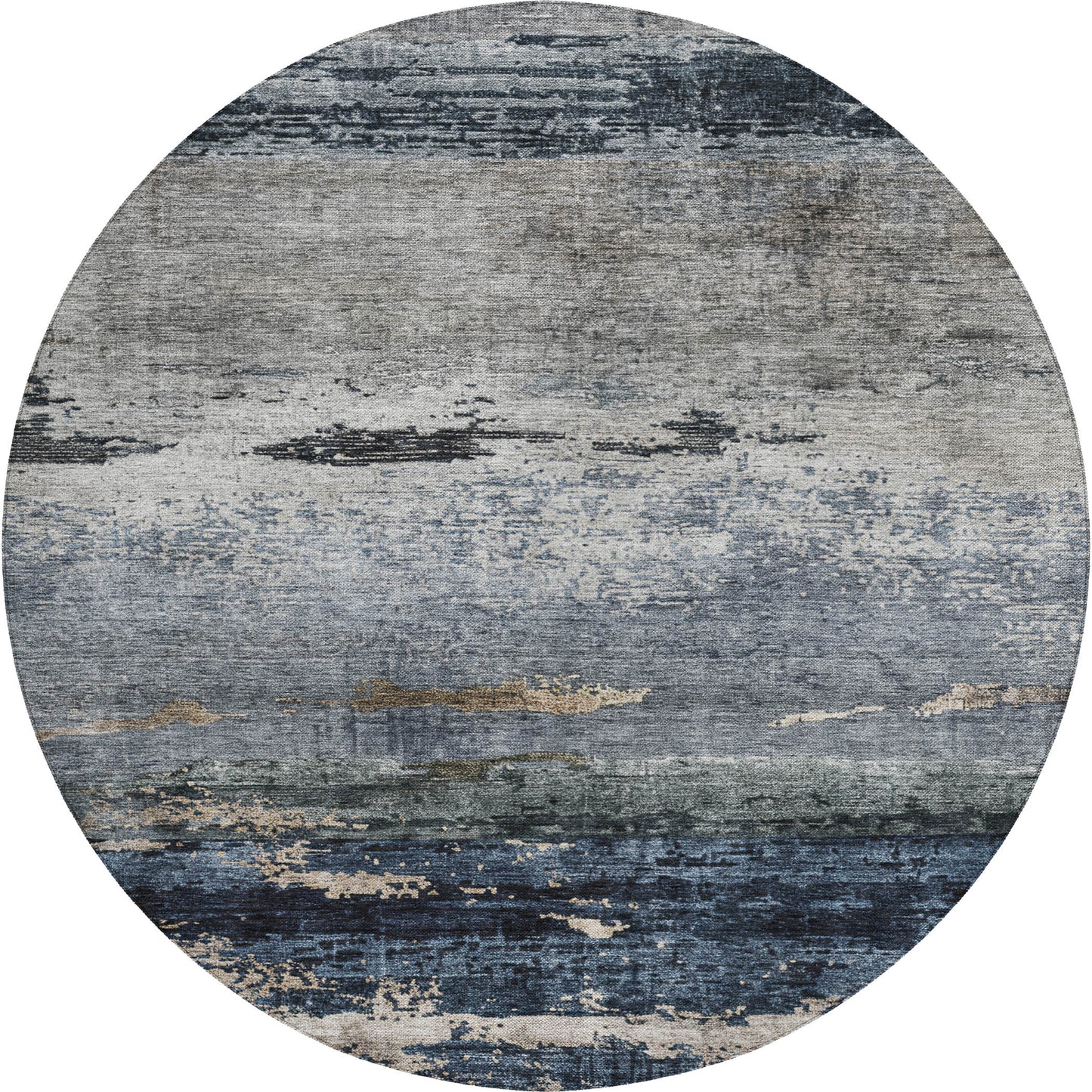 Machine Made Nouveau NV3 Navy - Dalyn Rugs