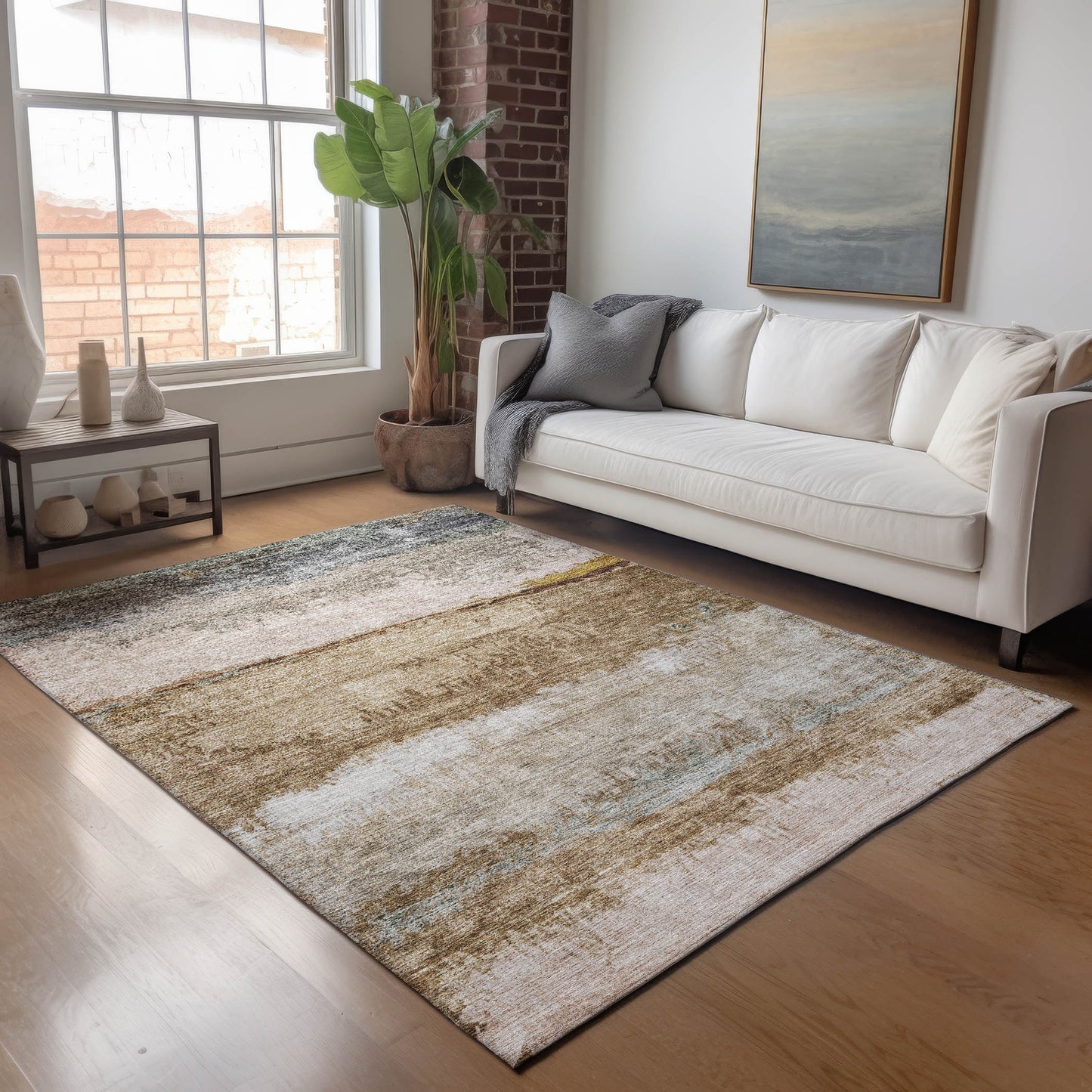 Machine Made Nouveau NV5 Beige - Dalyn Rugs
